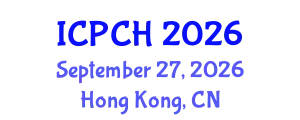 International Conference on Paediatrics and Child Health (ICPCH) September 27, 2026 - Hong Kong, China