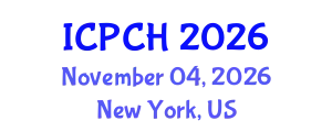 International Conference on Paediatrics and Child Health (ICPCH) November 04, 2026 - New York, United States