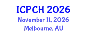 International Conference on Paediatrics and Child Health (ICPCH) November 11, 2026 - Melbourne, Australia