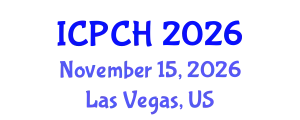 International Conference on Paediatrics and Child Health (ICPCH) November 15, 2026 - Las Vegas, United States