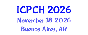 International Conference on Paediatrics and Child Health (ICPCH) November 18, 2026 - Buenos Aires, Argentina