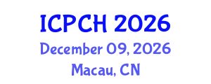 International Conference on Paediatrics and Child Health (ICPCH) December 09, 2026 - Macau, China