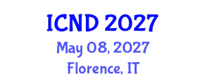 International Conference on Neurodevelopmental Disorders (ICND) May 08, 2027 - Florence, Italy
