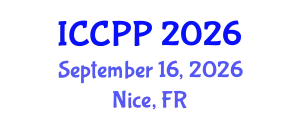 International Conference on Clinical Psychiatry and Psychology (ICCPP) September 16, 2026 - Nice, France