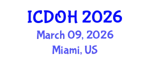 International Conference on Dentistry and Oral Health (ICDOH) March 09, 2026 - Miami, United States