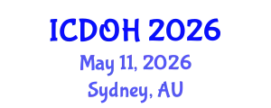 International Conference on Dentistry and Oral Health (ICDOH) May 11, 2026 - Sydney, Australia