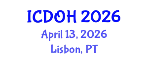 International Conference on Dentistry and Oral Health (ICDOH) April 13, 2026 - Lisbon, Portugal