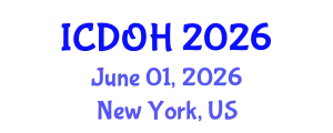 International Conference on Dentistry and Oral Health (ICDOH) June 01, 2026 - New York, United States