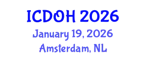 International Conference on Dentistry and Oral Health (ICDOH) January 19, 2026 - Amsterdam, Netherlands