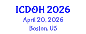 International Conference on Dentistry and Oral Health (ICDOH) April 20, 2026 - Boston, United States