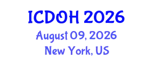 International Conference on Dentistry and Oral Health (ICDOH) August 09, 2026 - New York, United States