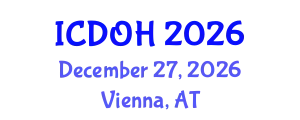 International Conference on Dentistry and Oral Health (ICDOH) December 27, 2026 - Vienna, Austria