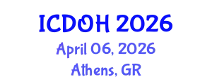 International Conference on Dentistry and Oral Health (ICDOH) April 06, 2026 - Athens, Greece