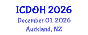 International Conference on Dentistry and Oral Health (ICDOH) December 01, 2026 - Auckland, New Zealand
