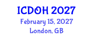 International Conference on Dentistry and Oral Health (ICDOH) February 15, 2027 - London, United Kingdom