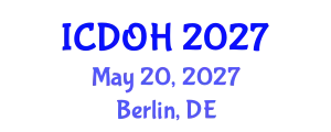 International Conference on Dentistry and Oral Health (ICDOH) May 20, 2027 - Berlin, Germany