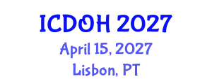 International Conference on Dentistry and Oral Health (ICDOH) April 15, 2027 - Lisbon, Portugal
