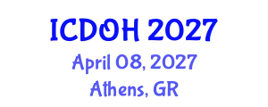 International Conference on Dentistry and Oral Health (ICDOH) April 08, 2027 - Athens, Greece
