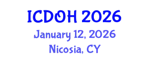 International Conference on Dentistry and Oral Health (ICDOH) January 12, 2026 - Nicosia, Cyprus