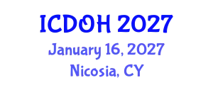 International Conference on Dentistry and Oral Health (ICDOH) January 16, 2027 - Nicosia, Cyprus