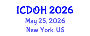 International Conference on Dentistry and Oral Health (ICDOH) May 25, 2026 - New York, United States