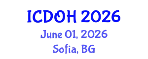 International Conference on Dentistry and Oral Health (ICDOH) June 01, 2026 - Sofia, Bulgaria