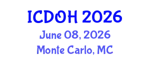 International Conference on Dentistry and Oral Health (ICDOH) June 08, 2026 - Monte Carlo, Monaco