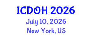 International Conference on Dentistry and Oral Health (ICDOH) July 10, 2026 - New York, United States