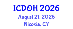International Conference on Dentistry and Oral Health (ICDOH) August 21, 2026 - Nicosia, Cyprus