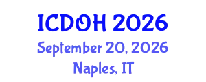 International Conference on Dentistry and Oral Health (ICDOH) September 20, 2026 - Naples, Italy