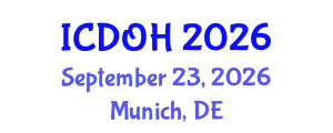 International Conference on Dentistry and Oral Health (ICDOH) September 23, 2026 - Munich, Germany