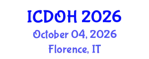 International Conference on Dentistry and Oral Health (ICDOH) October 04, 2026 - Florence, Italy