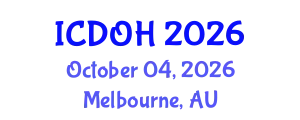 International Conference on Dentistry and Oral Health (ICDOH) October 04, 2026 - Melbourne, Australia