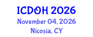 International Conference on Dentistry and Oral Health (ICDOH) November 04, 2026 - Nicosia, Cyprus