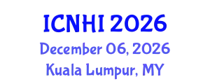 International Conference on Nursing and Healthcare Informatics (ICNHI) December 06, 2026 - Kuala Lumpur, Malaysia