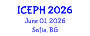International Conference on Epidemiology and Public Health (ICEPH) June 01, 2026 - Sofia, Bulgaria