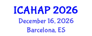 International Conference on Anthropology, History, Archaeology and Philosophy (ICAHAP) December 16, 2026 - Barcelona, Spain
