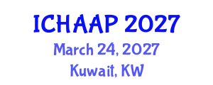 International Conference on History, Anthropology, Archaeology and Philosophy (ICHAAP) March 24, 2027 - Kuwait, Kuwait