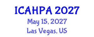 International Conference on Anthropology, History, Philosophy and Archaeology (ICAHPA) May 15, 2027 - Las Vegas, United States