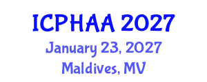 International Conference on Philosophy, History, Archaeology and Anthropology (ICPHAA) January 23, 2027 - Maldives, Maldives