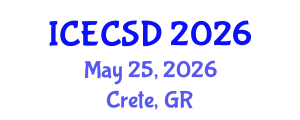 International Conference on Energy Conservation and Sustainable Development (ICECSD) May 25, 2026 - Crete, Greece