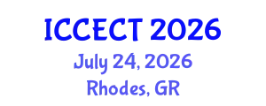 International Conference on Civil Engineering and Construction Technologies (ICCECT) July 24, 2026 - Rhodes, Greece