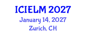 International Conference on Intercultural Education and Learning Methodologies (ICIELM) January 14, 2027 - Zurich, Switzerland