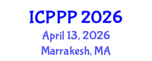 International Conference on Plant Physiology and Pathology (ICPPP) April 13, 2026 - Marrakesh, Morocco
