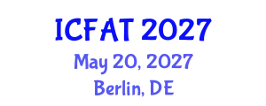 International Conference on Fisheries and Aquaculture Technology (ICFAT) May 20, 2027 - Berlin, Germany