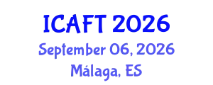 International Conference on Aquaculture and Fisheries Technology (ICAFT) September 06, 2026 - Málaga, Spain