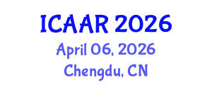 International Conference on Advances in Aging Research (ICAAR) April 06, 2026 - Chengdu, China