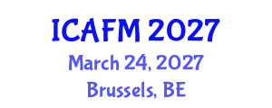 International Conference on Advanced Functional Materials (ICAFM) March 24, 2027 - Brussels, Belgium