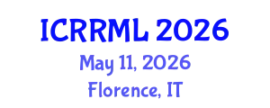 International Conference on Rights of Refugees and Migration Law (ICRRML) May 11, 2026 - Florence, Italy