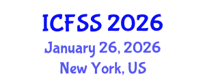 International Conference on Food Science and Security (ICFSS) January 26, 2026 - New York, United States